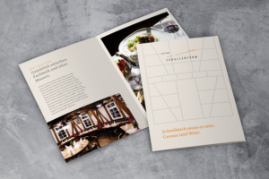 Broschüre für Restaurant